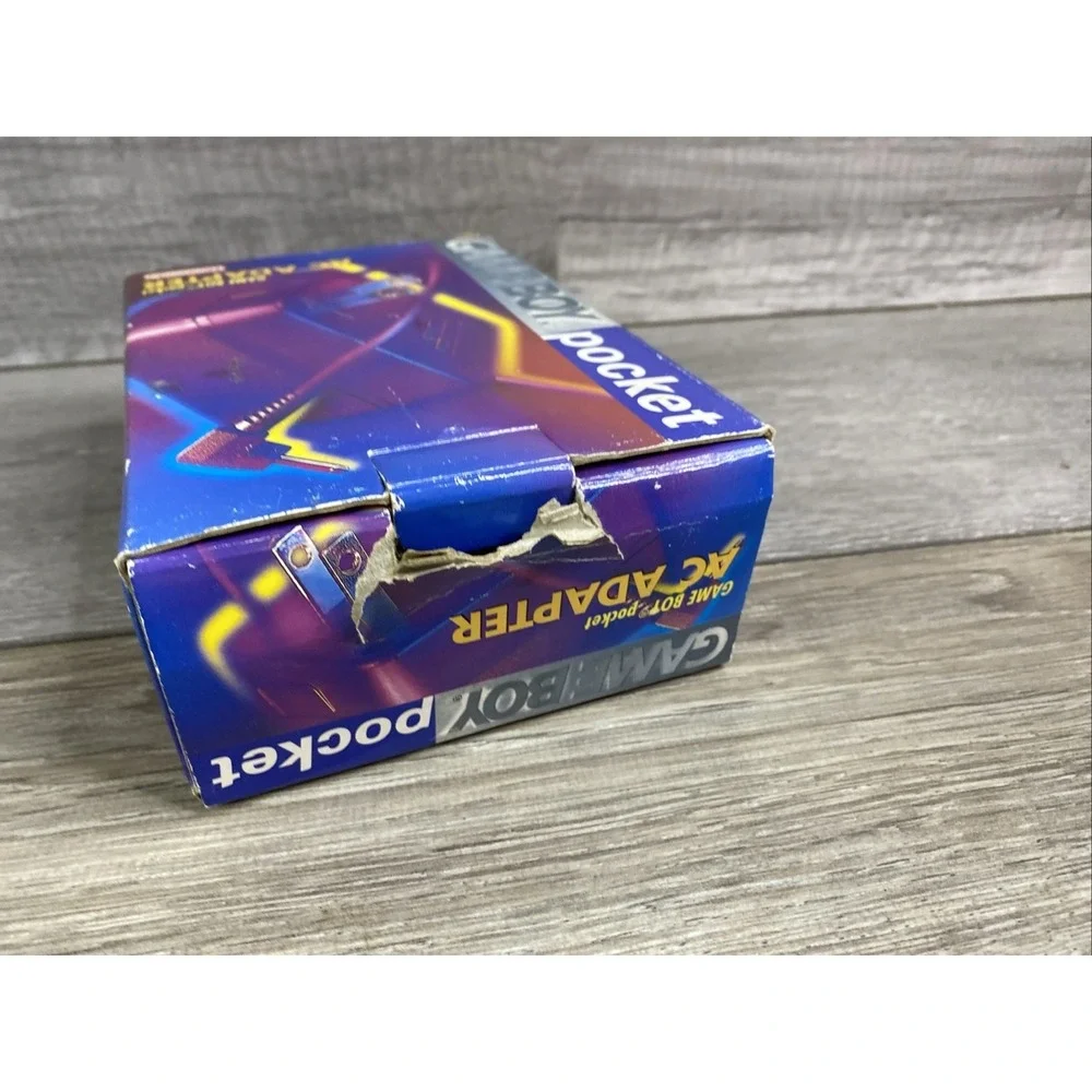 Official Nintendo Gameboy Pocket Gameboy Pocket AC Adapter w/ Box
